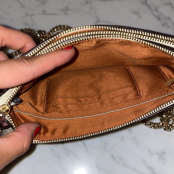 Coach Double Zip Python Embossed Purse - Picture 3 of 3